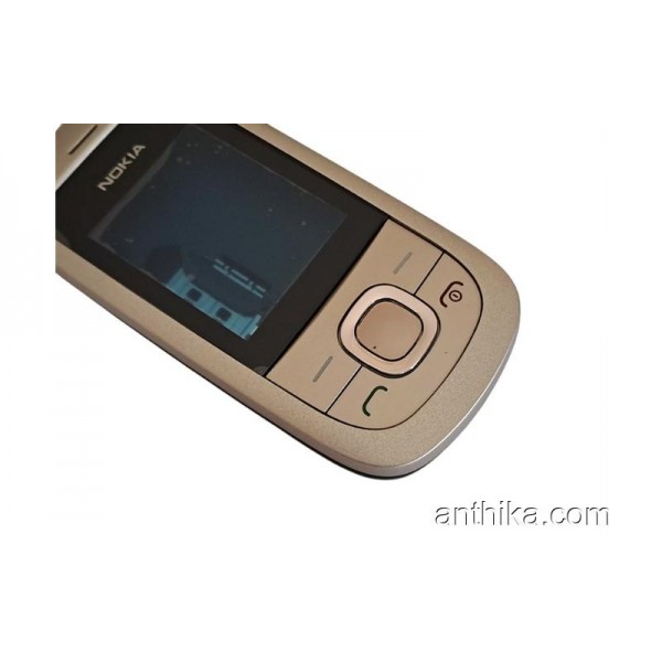 Nokia 2220 Slide Kapak Kasa Tuş High Quality Full Housing Gold New