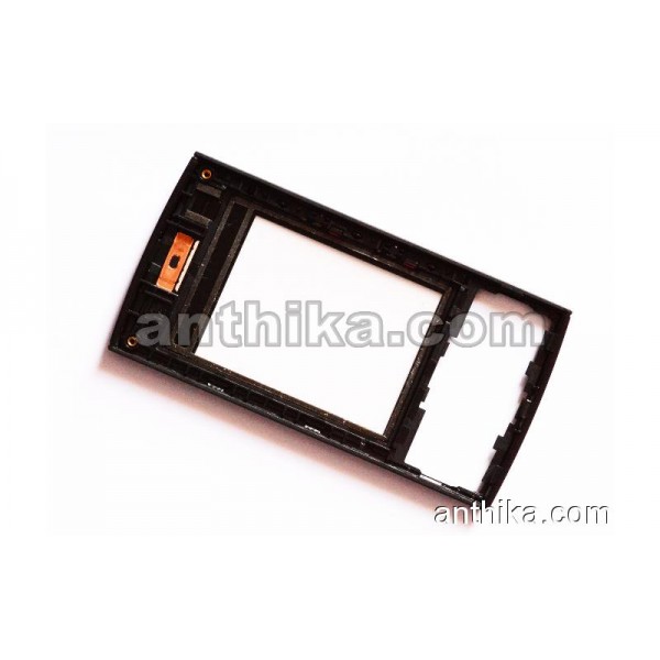 Nokia X3 X3-00 Kapak Original Front Cover Black New 0254838