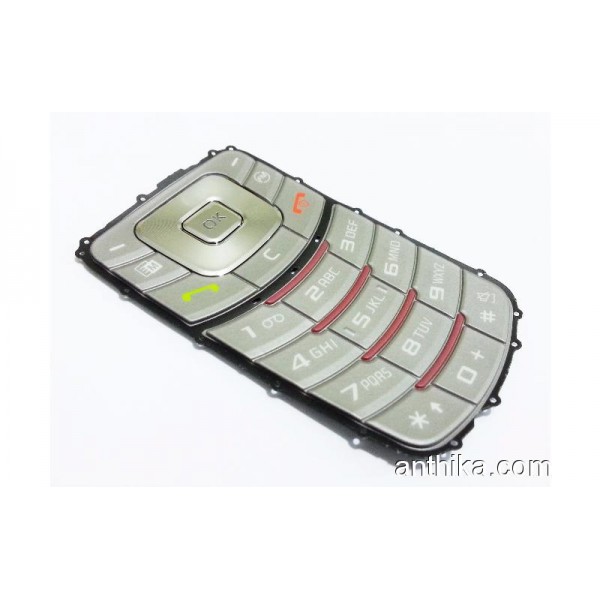 Samsung B320 Tuş Orjinal Keypad Gray