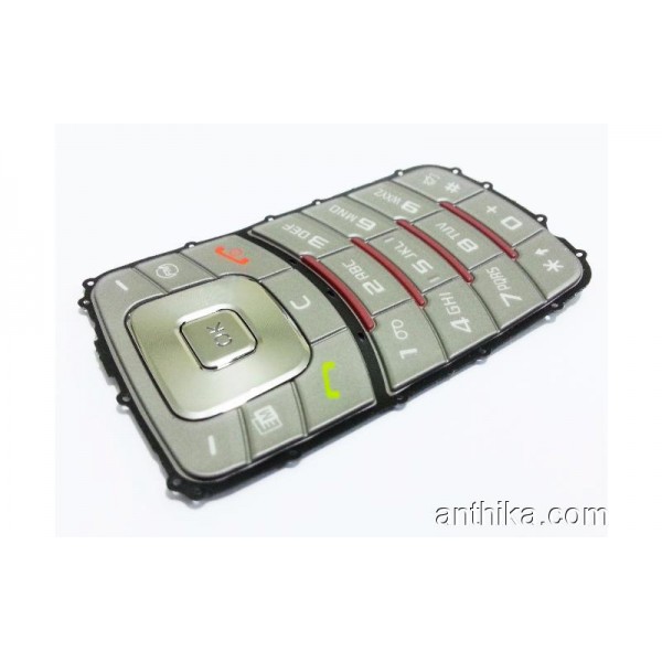 Samsung B320 Tuş Orjinal Keypad Gray