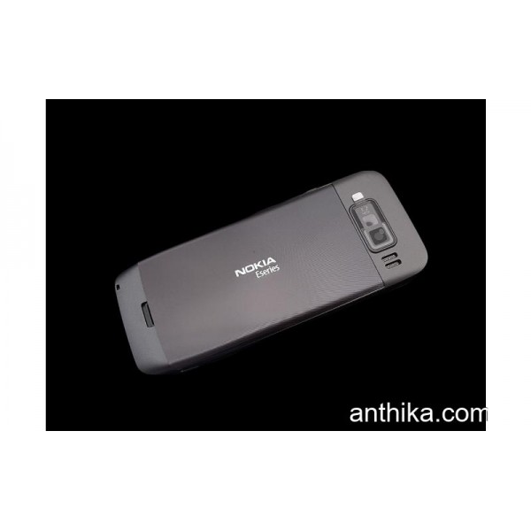 Nokia E52 Kapak Kasa Tuş Buzzer Original Full Housing Grey New Condition