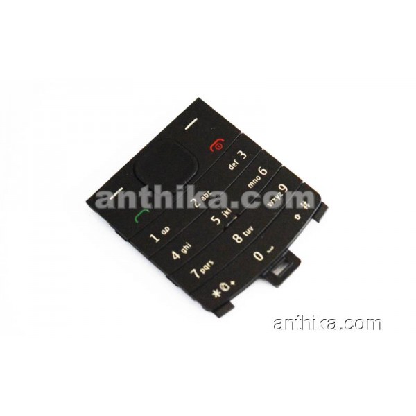 Nokia X1-01 Tuş Original Keypad Keymat Black New ...