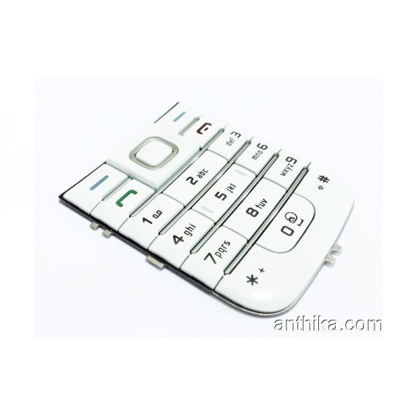 Nokia 6233 Tuş Orjinal Keypad White