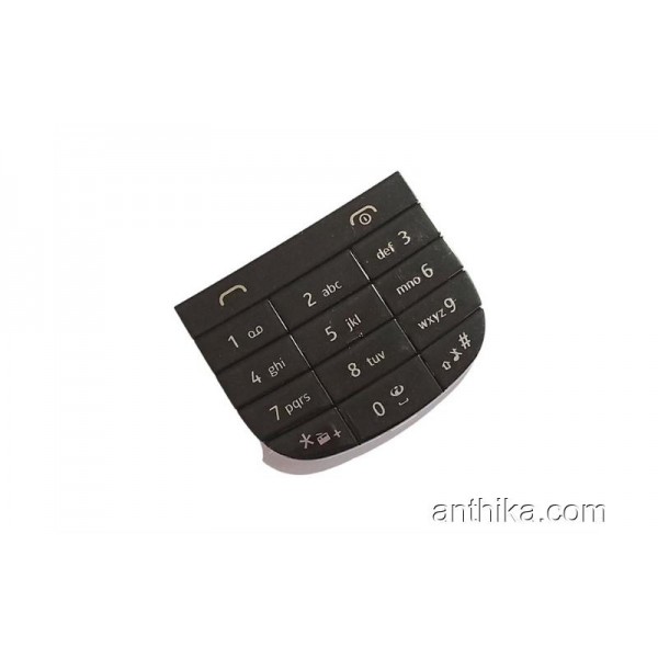 Nokia Asha 202 Asha 203 Tuş Original Keypad Black...