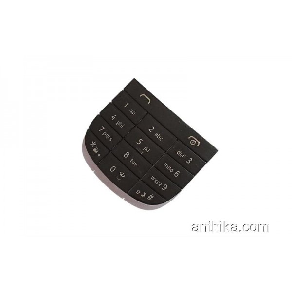 Nokia Asha 202 Asha 203 Tuş Original Keypad Black New