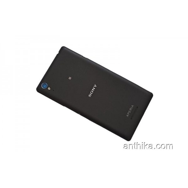 Sony Xperia T3 Kapak Kasa Set Siyah D5102 Full Kasa
