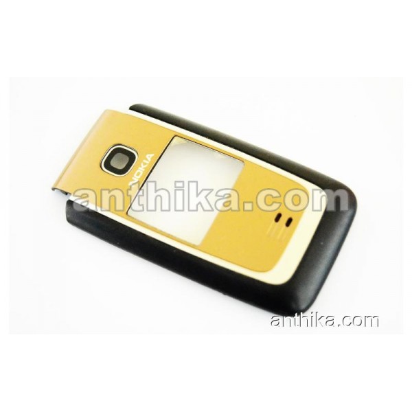 Nokia 6125 Kapak Speaker Original Front Cover Gold...