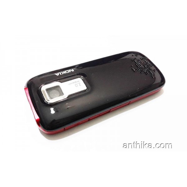 Nokia 5130 Kapak Kasa Tuş High Quality Full Housing Black Red New