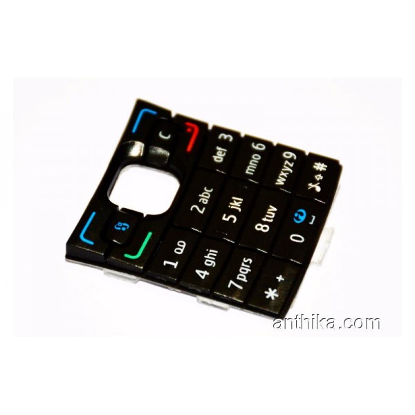 Nokia E50 Tuş Orjinal Kalitesinde Keypad Black Ne...