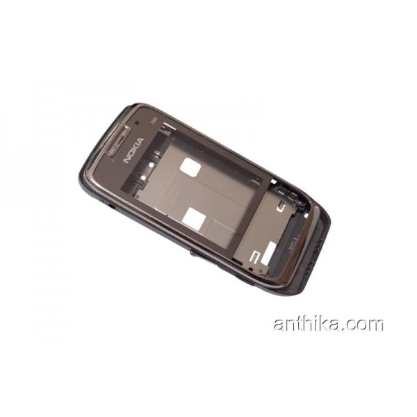 Nokia E66 Kapak Kasa Original Housing Silver New C...