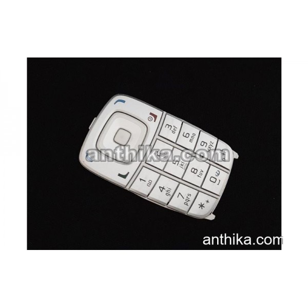 Nokia 6101 Tuş Original Keypad White New Conditio...