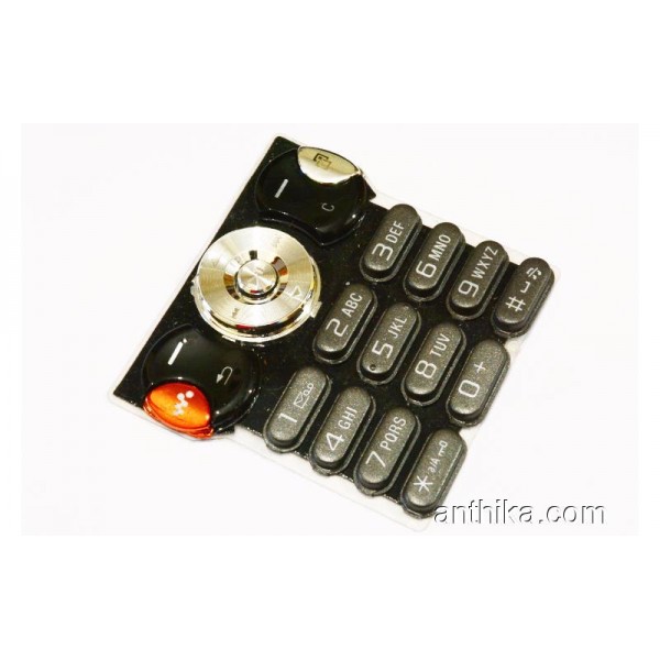 Sony Ericsson W810 W810i Tuş Orjinal Keypad Black...