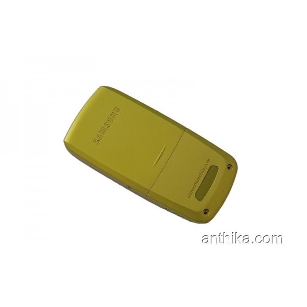 Samsung E250 Kapak Kasa Tuş Original Full Housing Green New