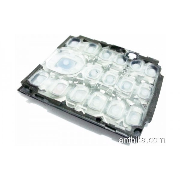 Nokia X2 X2-00 Tuş Orjinal Keypad Silver