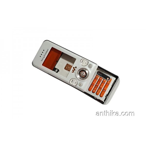 Sony Ericsson w580 w580i Kapak Kasa Tuş Beyaz Full Housing New