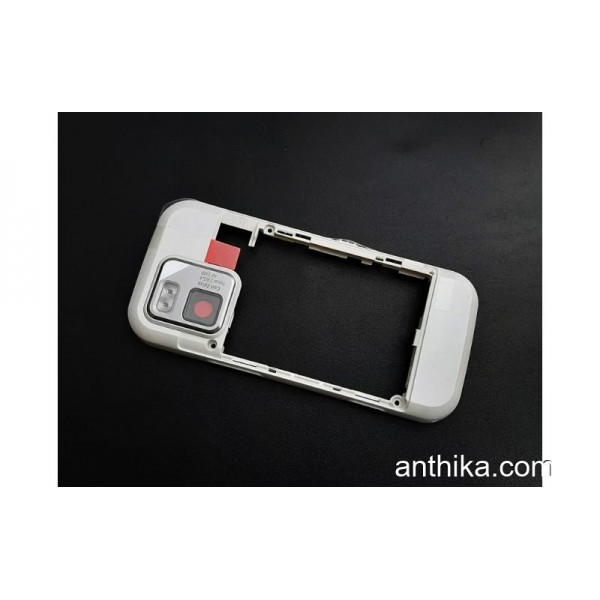 Nokia N97 Mini Kasa Original Middle Cover White Ne...