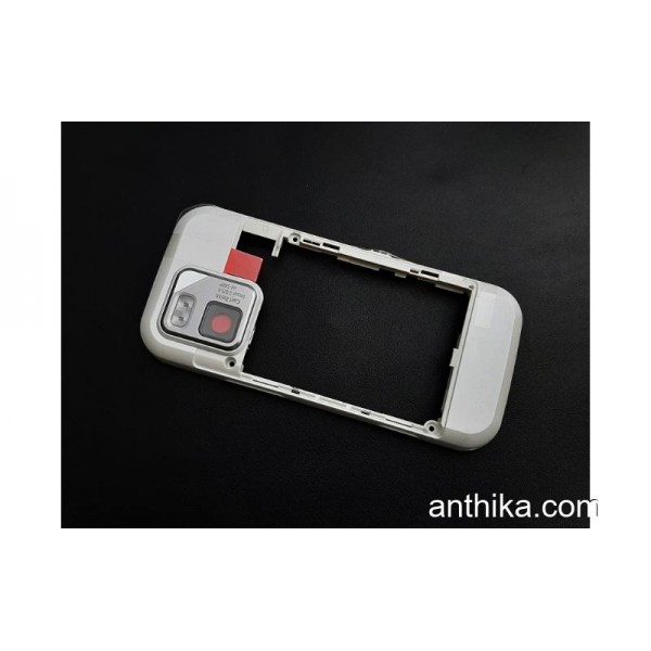 Nokia N97 Mini Kasa Original Middle Cover White New 0257047