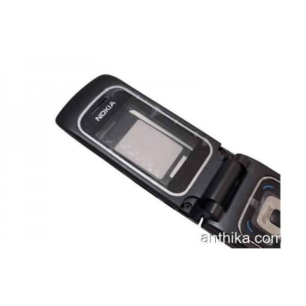 Nokia 6555 Fold Kapak Kasa Tuş High Quality Full Housing Black New