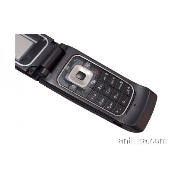 Nokia 6555 Fold Kapak Kasa Tuş High Quality Full Housing Black New