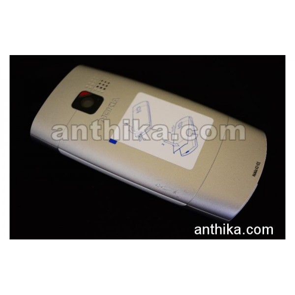 Nokia X2-01 Kapak Kasa Tuş Original Full Housing White New