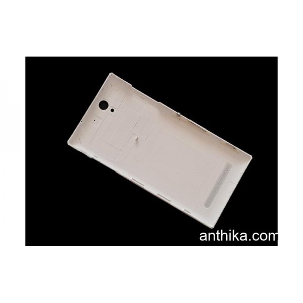 Sony Xperia C3 Kapak Sony Xperia D2533 Kapak Arka Kapak Beyaz