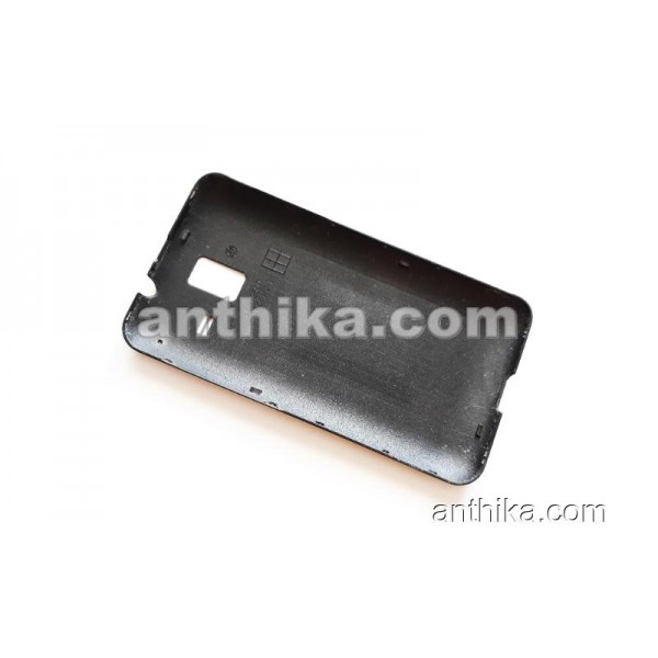 Samsung Wave M S7250 Kapak Original Battery Cover Black Used
