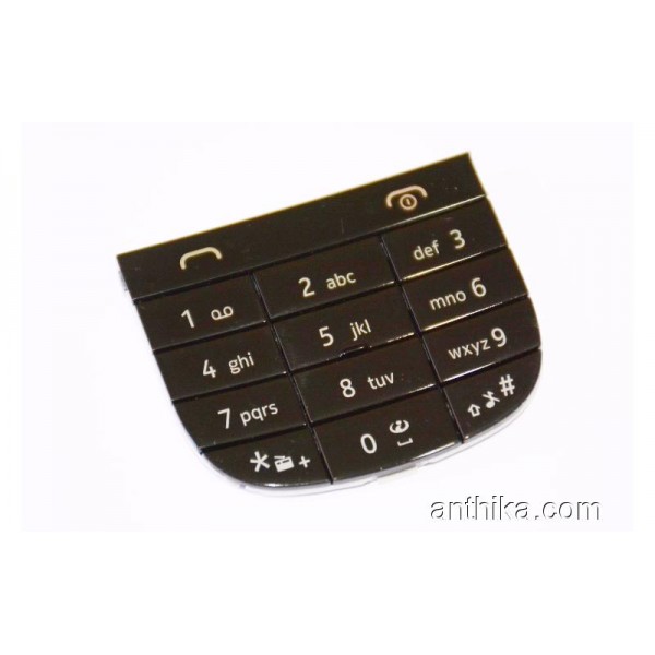 Nokia 202 Tuş Orjinal Kalitesinde Keypad Black Ne...