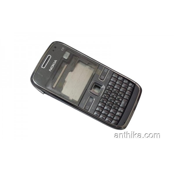Nokia E72 E72i Kapak Kasa Tuş Original Housing Gr...