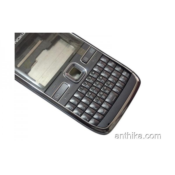 Nokia E72 E72i Kapak Kasa Tuş Original Housing Gray New Condition
