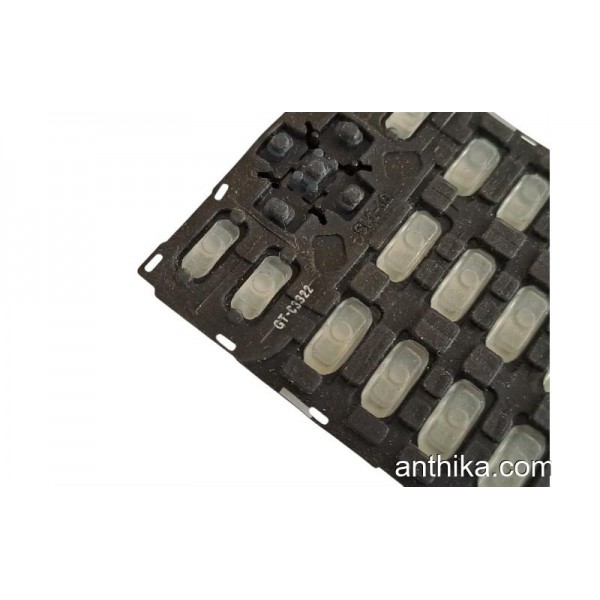 Samsung C3322 Tuş Original Menu Keypad Grey New