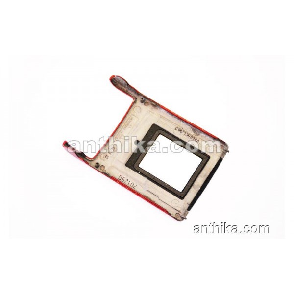 Nokia N76 Kapak Lens Original Front Cover A-Cover Window Red Used