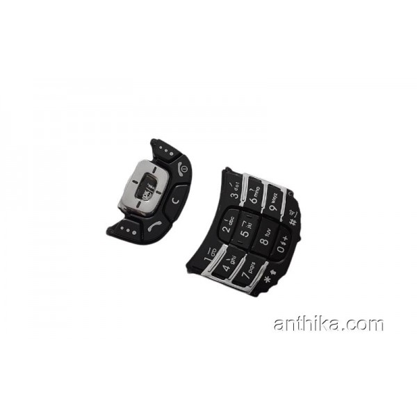 Samsung D500 Tuş Takım High Quality Keypad Black...