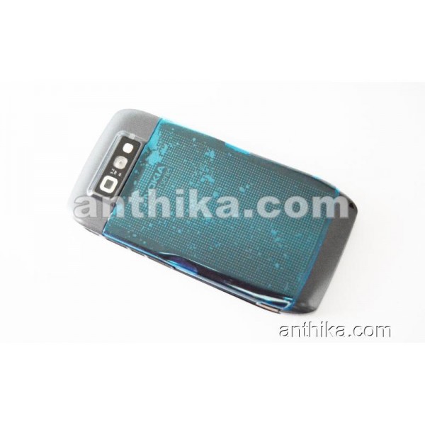 Nokia E71 Kapak Kasa Tuş High Quality Full Housing Gray New