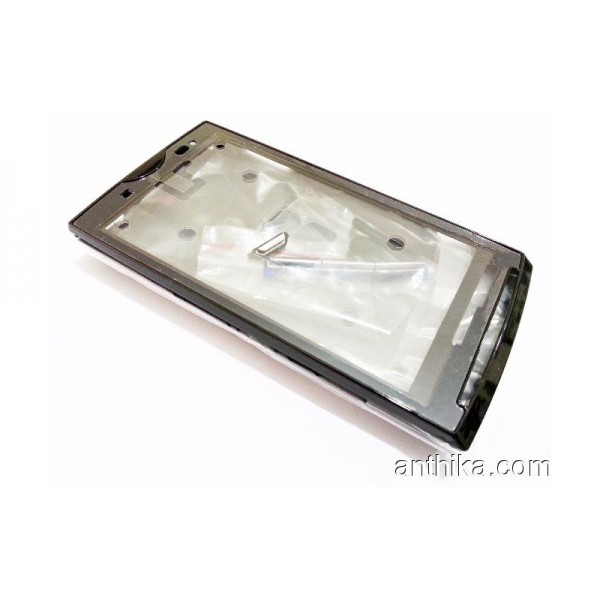 Sony Xperia X10 Kapak Kasa Original Full Housing Black New