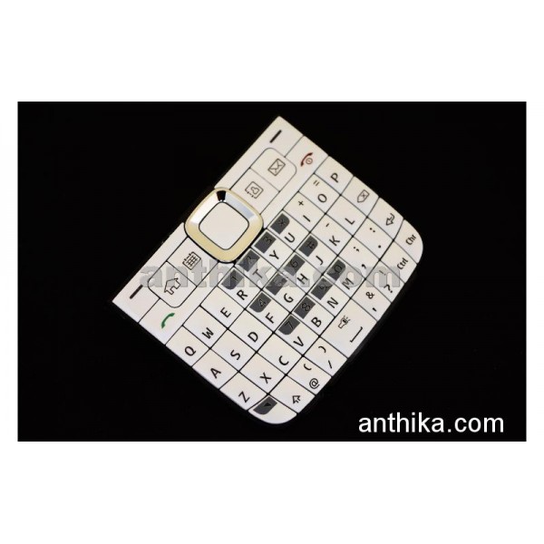 Nokia E63 Tuş High Quality Keypad White New