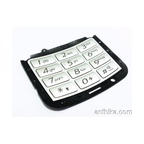 Samsung E250 E251 Tuş Orjinal Keypad Silver