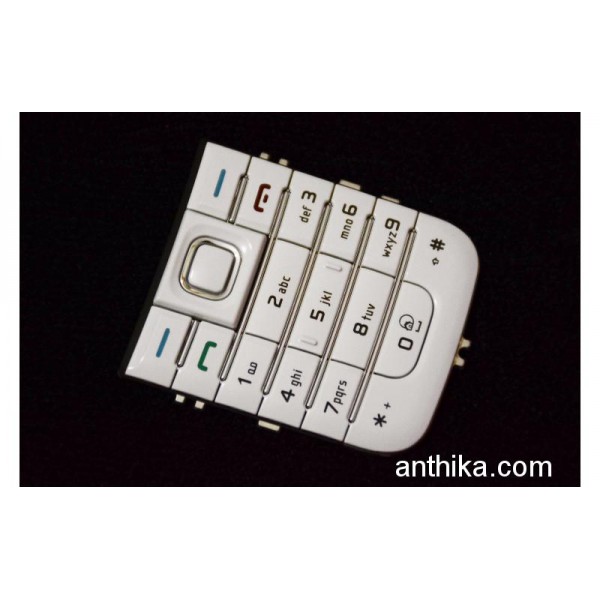 Nokia 6233 Tuş Orjinal Kalitesinde Keypad White N...