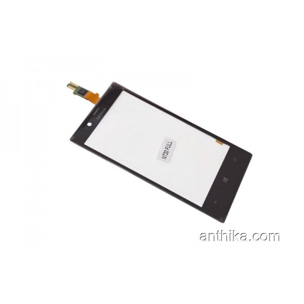 Nokia Lumia 720 Dokunmatik Touch Digitizer Black N...