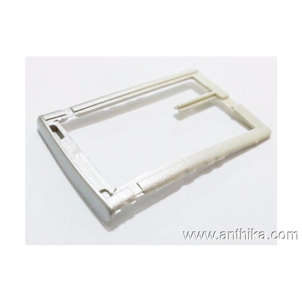 Nokia 2650 2652 Sim Kart Yuva Original Sim Holder Silver New