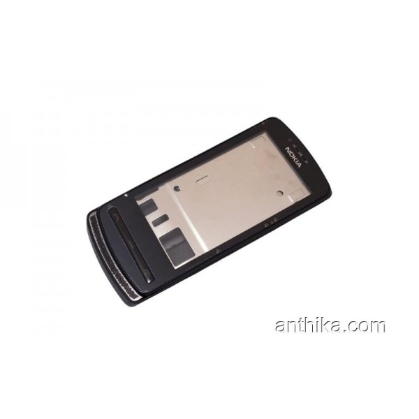 Nokia 700 Kapak Kasa Tuş High Quality Full Housing Black New