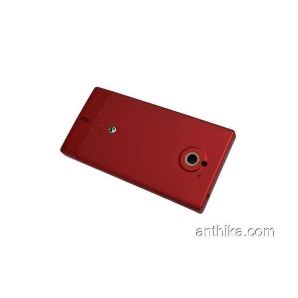 Sony Xperia Sola MT27 MT27i Kasa Kapak Original Housing Red New