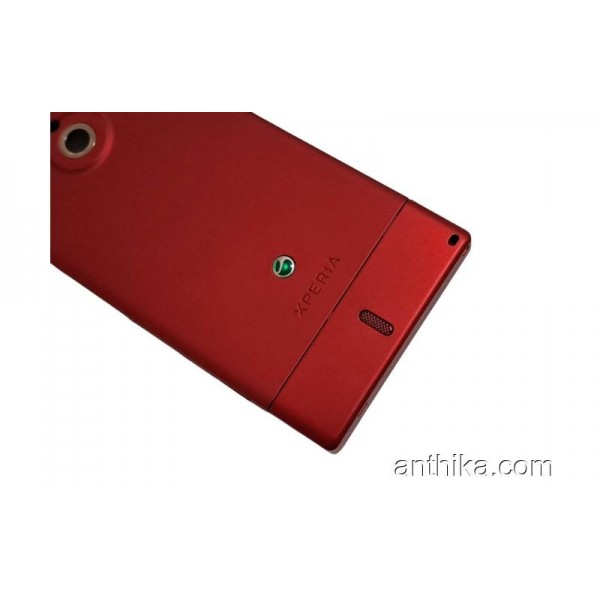 Sony Xperia Sola MT27 MT27i Kasa Kapak Original Housing Red New