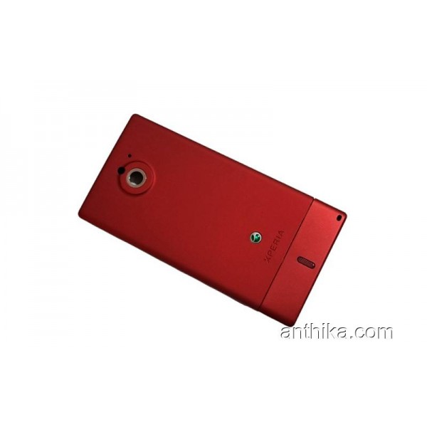 Sony Xperia Sola MT27 MT27i Kasa Kapak Original Housing Red New