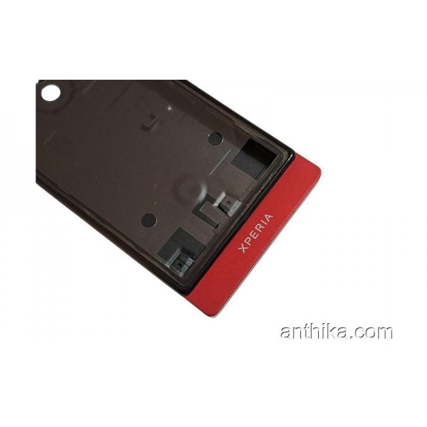 Sony Xperia Sola MT27 MT27i Kasa Kapak Original Housing Red New