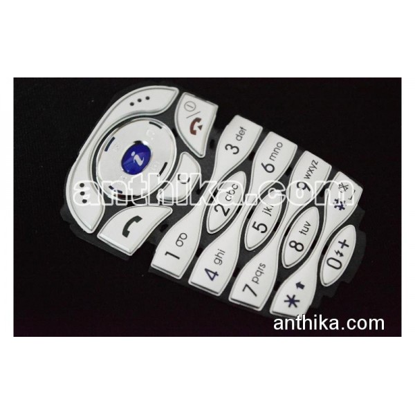 Samsung X460 Tuş Original Keypad Silver New