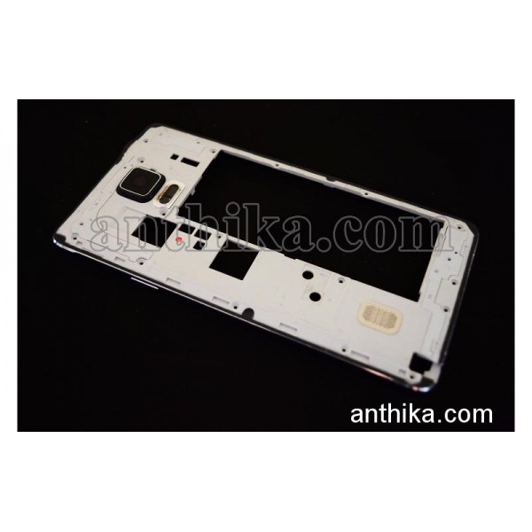 Samsung Galaxy Note 4 N910 N910F Kasa Original Middle Cover Navy Blue
