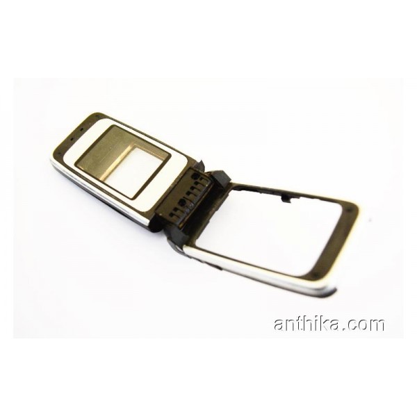 Nokia 6125 Kapak Mekanizma Original Front Cover Mechanism Black Silver