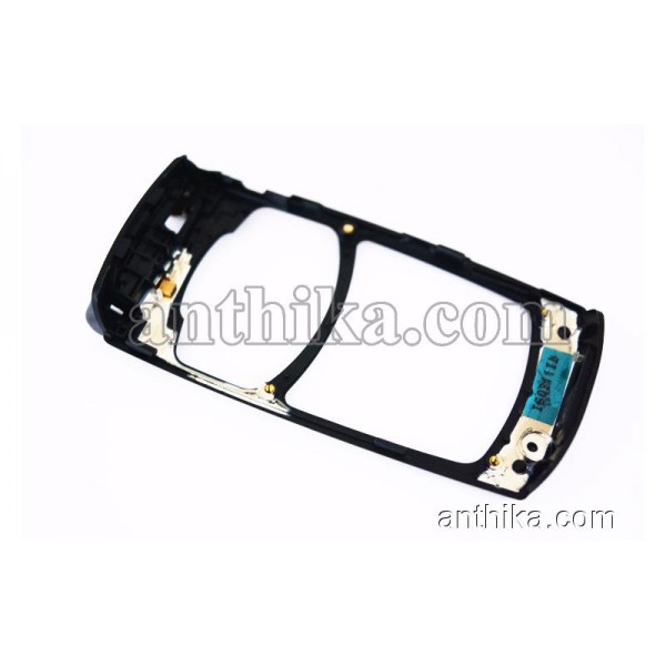 Samsung X200 Tuş Çerçeve Original Keypad Frame Black GH75-07949A KVK