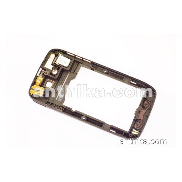 Nokia E72 Kasa Buzzer Şarj Soketi Original Middle Cover Purple Used