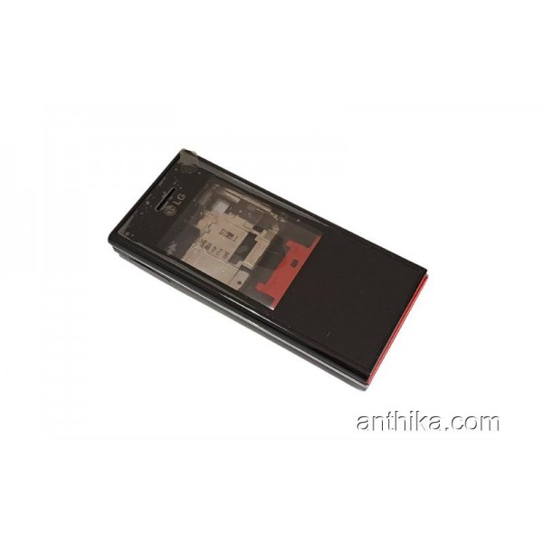 LG BL20 Kapak Kasa Original Full Housing Black wit...